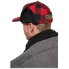 Brandit Lumberjack Winter Cap, Red/Black