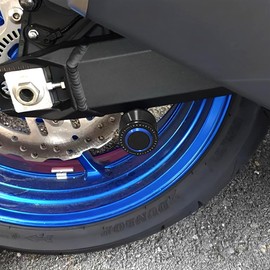 GOXMOTO Motorcycle Swingarm Spools Sliders Rear Stand Frame Sliders Compatible with H.onda CBR600RR CBR1000RR 2003-2022 2023 2024 2025 CBR 600RR 1000RR CBR600 F2 F3 F4 Accessories (Blue)