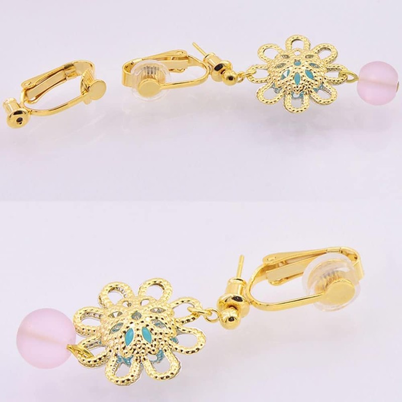 Earring Clip Backs Clip-on Earring Converter Components Findings with Post