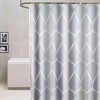 THE9SHOP Cortina De Baño Lavable 180x180cm, Impermeable, Con Ganchos