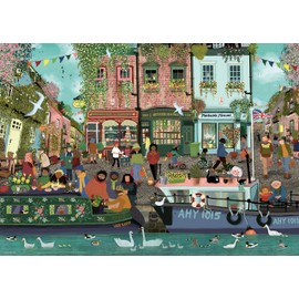 Ravensburger Riverside Town Jigsaw Puzzle, 1000 Pieces, from 14 Years