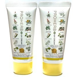 Pro Herb EM White UV Cream, 1.1 oz (30 g), Set of 2, Renewal