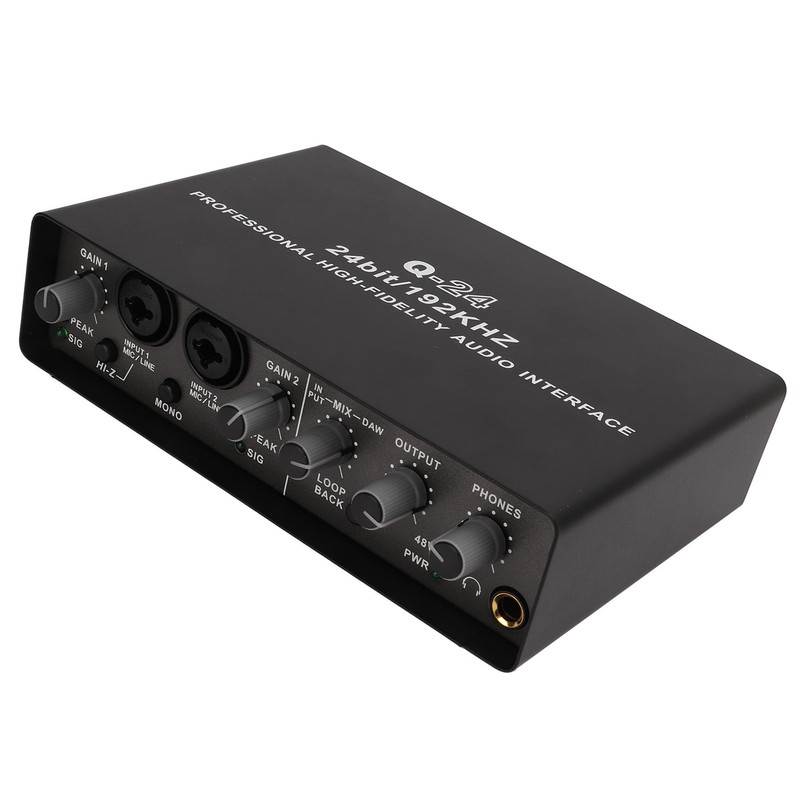 USB Live Sound Card Digital Mixing Live Computer Recording USB