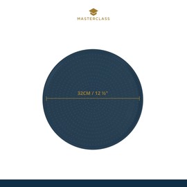 MasterClass Crusty Bake Non-Stick Pizza Tray for Regular and Pizza Oven, 32cm, Sleeved