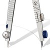 Staedtler 553 01 Compass with Push Button Mechanism and Spindle
