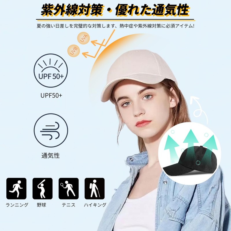 Hsdvdva Cap, Men's, Women's, Large Size, Deep, 100% Cotton, Prevents
