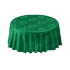 Emma Barclay Damask Rose - Jacquard Table Cloth in Forest