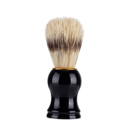 FRCOLOR Men's Multi-use Facial Brush Beard Brush Soft Bristles Boar Bristle Styling