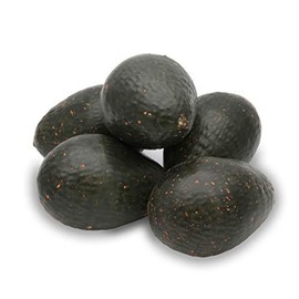 Yangshine Artificial Avocado Prop Decor Fake Lifelike Plastic Green Avocados Fruit Vegetable Home Party Festival Decorations (5pcs)