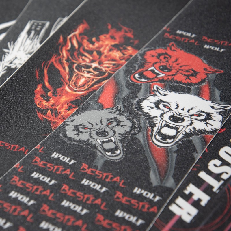 Bestial Wolf Stunt Scooter Grip Tape (Design 16)