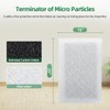 16x25 Replacement Filter Pads Compatible with Pristine Air Cleaner,Electrostatic Fiberglass+Activated