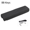 Digital Piano Keyboard Dust Cover Waterproof Dustproof Musical Instrument AccessoriesBlack
