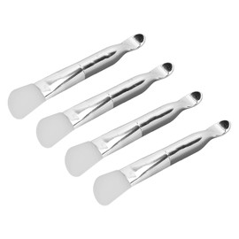 Juego de Brochas para Mascarilla Facial Brochas de Silicona para Mascarilla Juego de Brochas de Maquillaje de Doble Punta