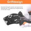 KF CPTEC Self-adjusting wire end ferrule pliers, 0.08-16 mm², square