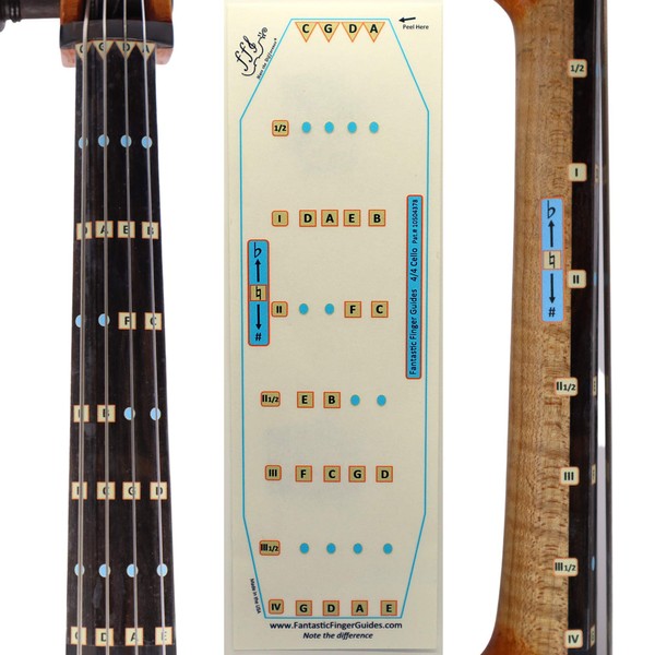 Fantastic Finger Guide for Cellos | Stringed Musical Instruments |