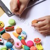 Mr. Pen- Mini Food Erasers for Kids, 30 pcs, 3D
