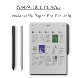 20pcs Remarkable Paper Pro Pen Tips Replacement for Marker/Marker Plus Pen, Remarkable 3 Nibs (Paper Pro*20)