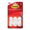 3M Command 17002-3ES 3 Ganchos Blancos Chicos