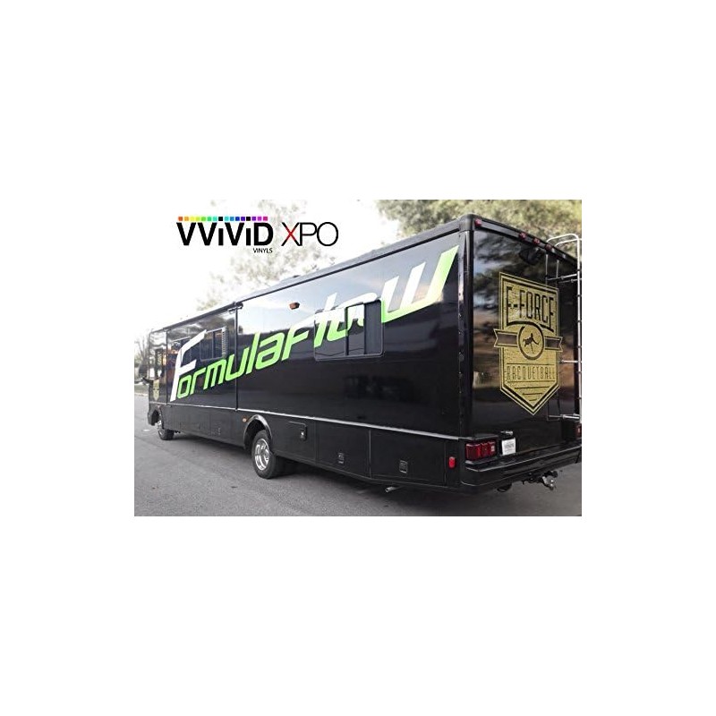 VViViD Black Gloss Bulk Roll Vinyl Wrap Roll with Air