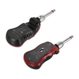 Portable Guitar Effectors Effect Synthesizer with 5 Effects(Reverb/Chorus/Flanger/Overdrive/Wow Wah) Built-in Rechargeable Lithium Battery with 6.35mm Plug