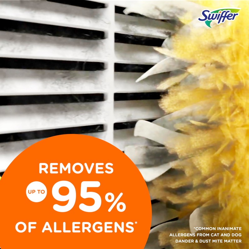 Swiffer Duster Heavy Duty Dusting Kit, Cleaning Supplies, ft Extended