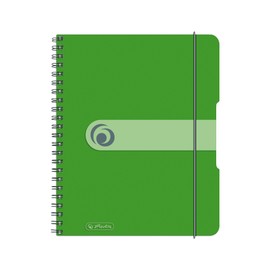 Herlitz To Go Spiral Pad A5 Pack of 2 Wood-Free Paper 80 Sheets A5