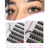 Jiocolor Natural Eyelash Clusters Fluffy Eyelash Extensions Wispy Eyelash Clusters