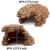 Gecko Hide Shale Scape Step Ledge, Reptile Cave Hideout Tank