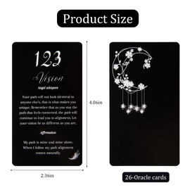 Knana Angel Numbers Oracle Cards, Angel Love Oracle Cards for Beginners, Angel Messages Oracle Card