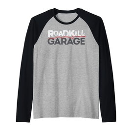 Motortrend Roadkill Logo Adult Raglan Baseball Tee
