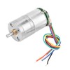 DC Encoder Gear Motor with Cable, Electric Micro Speed Reduction