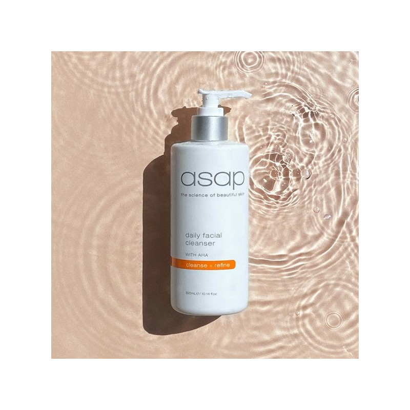 asap daily facial cleanser 300ml - bonus size