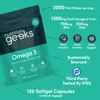 Omega 3 Capsules High Strength 2000mg Fish Oil - Certified