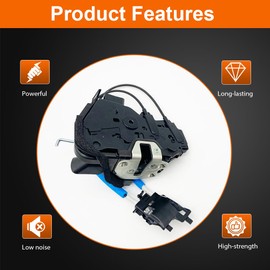 VEELECP Door Lock Actuator Compatible with 2018-2023 Rio Front Left Driver Side Door Latch Assembly