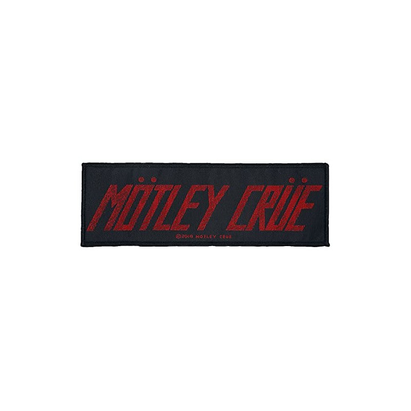 Mötley Crüe Mötley Crüe Logo Unisex Patch multicolour, 100% polyester,