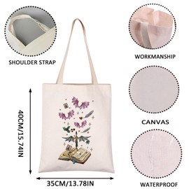 Bat Boys Tote Bag ACOTAR Inspired Merch SJM Book Fans Gift Fourth Wing Tote Bag For Book Fans (Boys fourth tote CA)