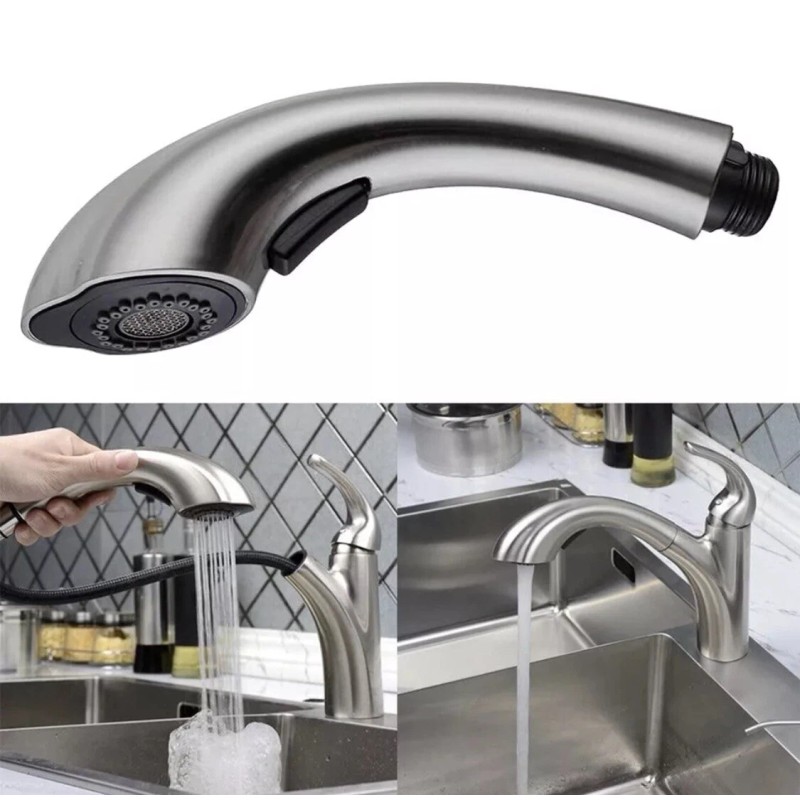Faucet NOZZLE Replacement Sprayer Pull Out Spray Head Kitchen Sink