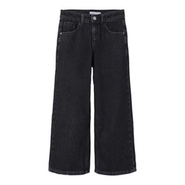 NAME IT Girl Jeans Wide Fit, Dark Grey Denim