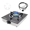 RegiisCook 1 Burner Propane Gas Cooktop,Camping Portable LPG Gas Stove,
