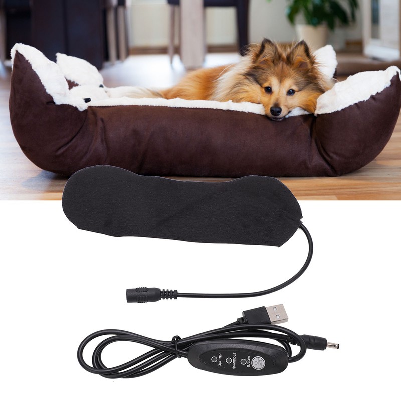 USB Electric Heating Pad 3 Gear Temperature Adjustable 165 X