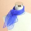 Boolavard 50s Plain Square Chiffon 50 Neck 4 Seasons Scarf