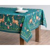 Maison d' Hermine Hygge Christmas 100% Cotton Tablecloth for Kitchen