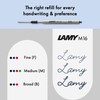 Lamy studio brushed - ballpoint pen in elegant stainless steel