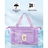 Gifts for Women & Girls-Initial Duffle Bag for Travel, Carry