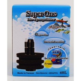 Brine Shrimp Direct SuperOne Bio-Sponge Aquarium Filter, 10 Gallon