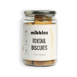 Mibbles Foxtail Millet Biscuits (150 Grams)