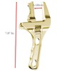 YIKANGHENG Adjustable Wrench, Large Opening 7.87 Inch Length Aluminum Alloy
