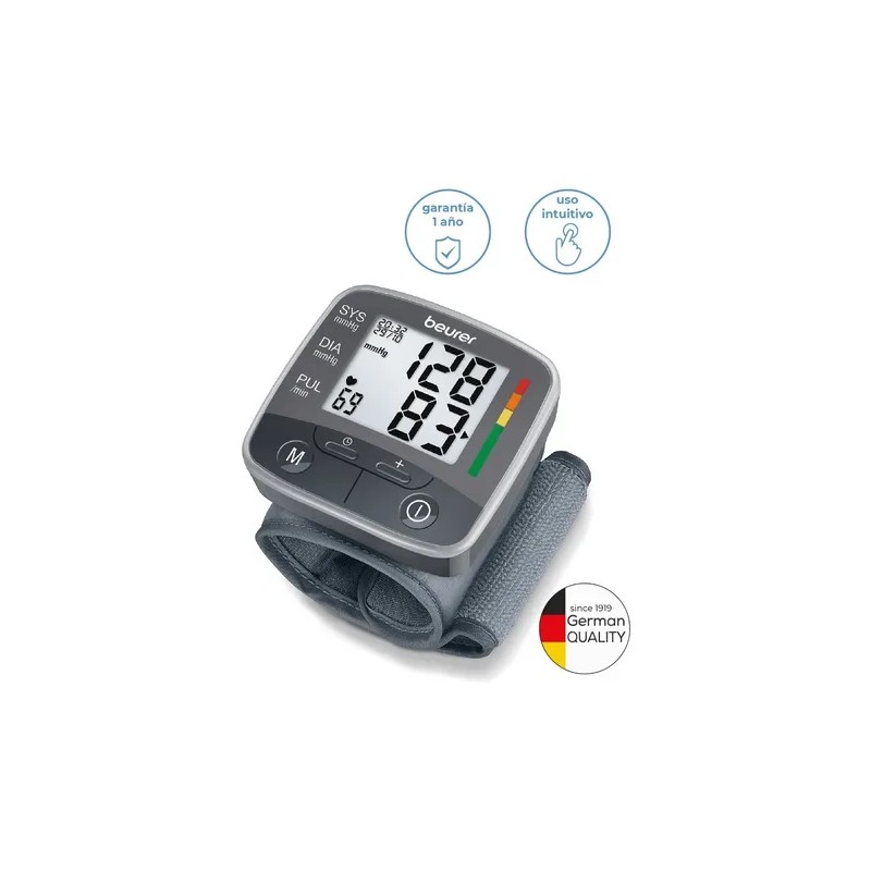 Beurer Bc32 Baumanometro Digital De Muñeca Automático