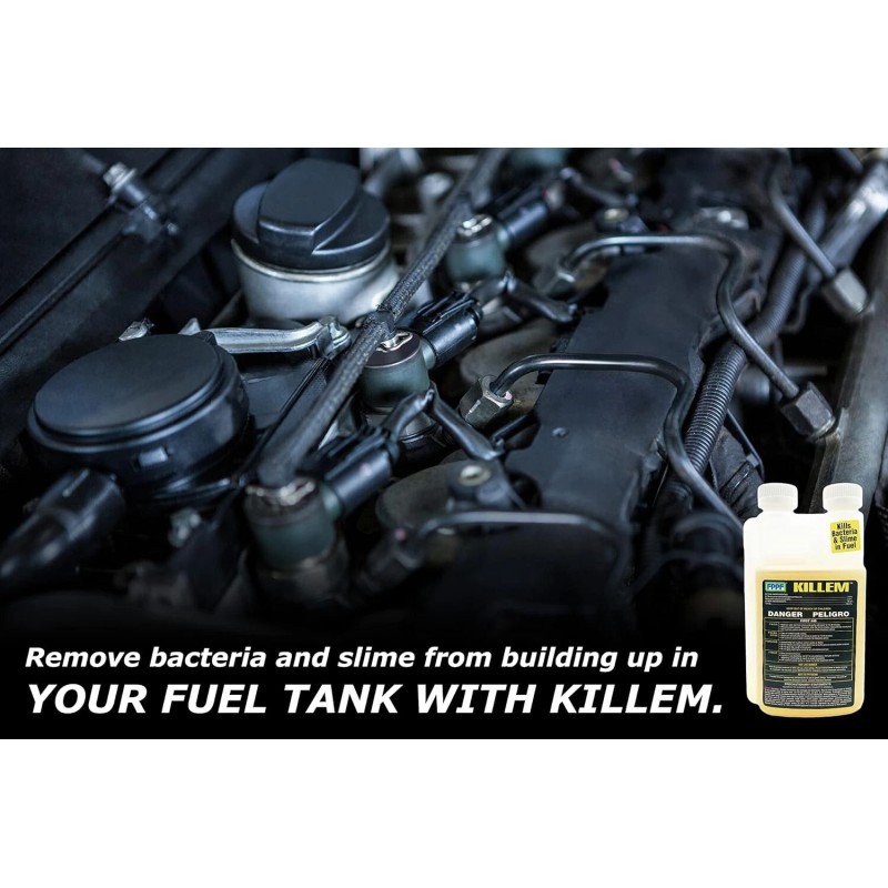 FPPF Killem 40119 - Fuel Biocide and Slimicide 16 oz.
