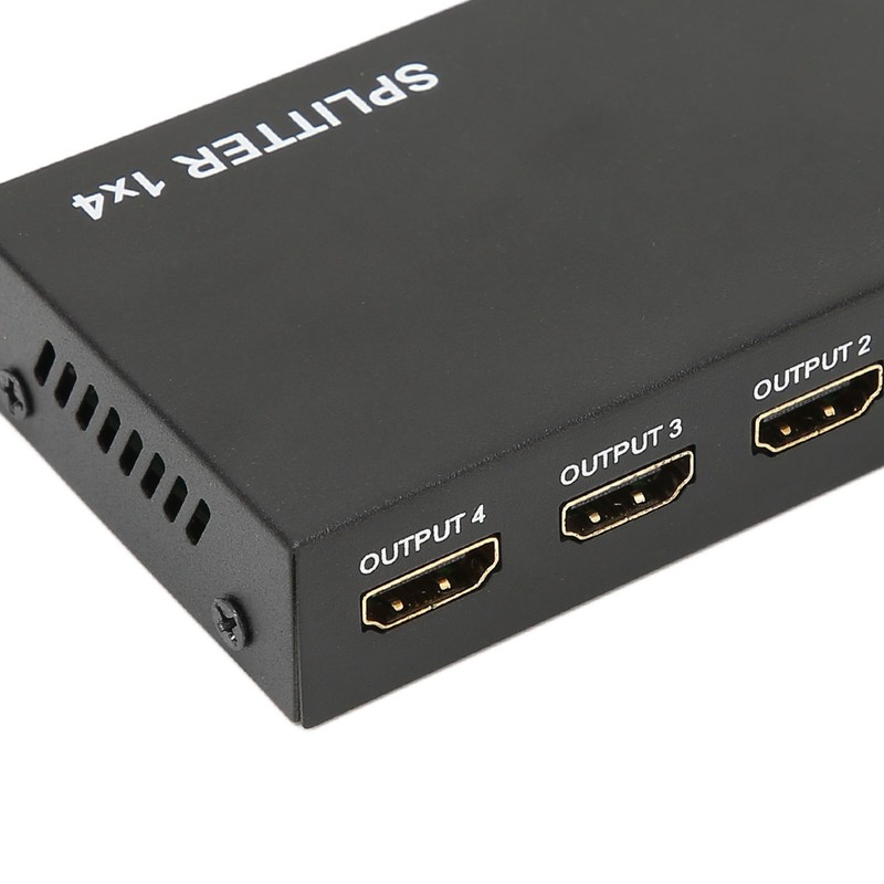 HD Multimedia Interface Splitter 1 in 4 Out 1080P Mirror
